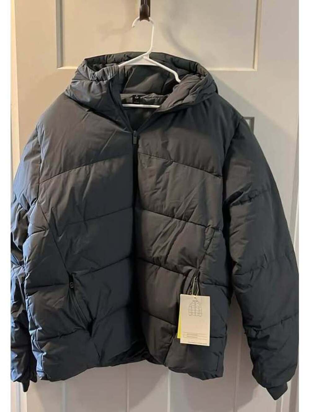 All in motion grey heavyweight puffer jacket